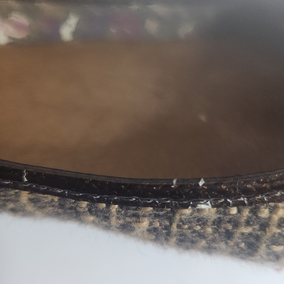 Sperry Top Sider Women's Brown Woven Bow Slip On Ballet Flats Shoes 7M - Picture 9 of 14